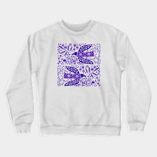 Peace Doves and Flowers Crewneck Sweatshirt